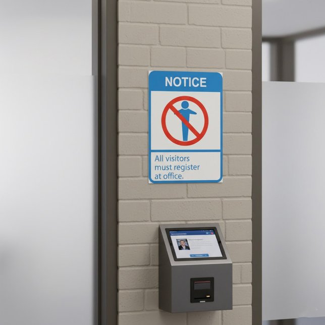 Poster Avis Tous Les Visiteurs (Créateur téléchargé)