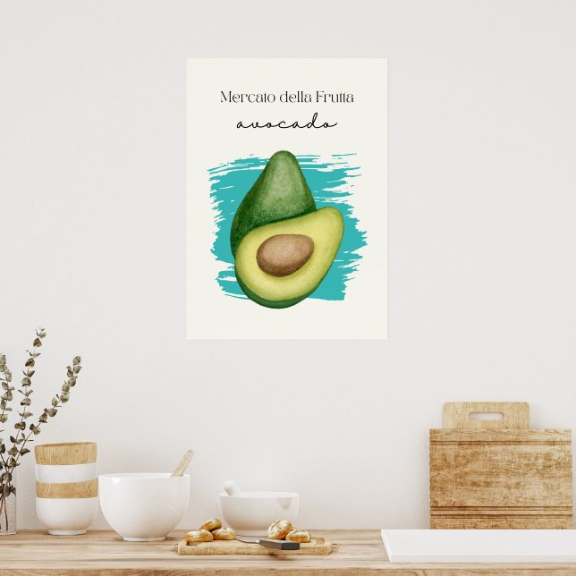 Poster Avocado (Cuisine)