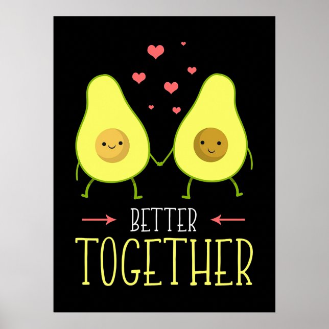 Poster Avocado Mieux Ensemble (Devant)