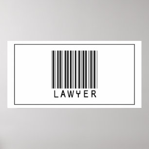 Poster Avocat Barcode