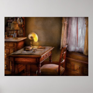 Poster Avocat - Bureau d'un avocat