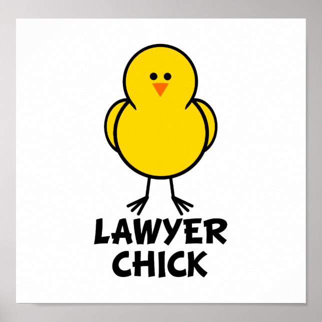 Poster Avocat Chick (Devant)