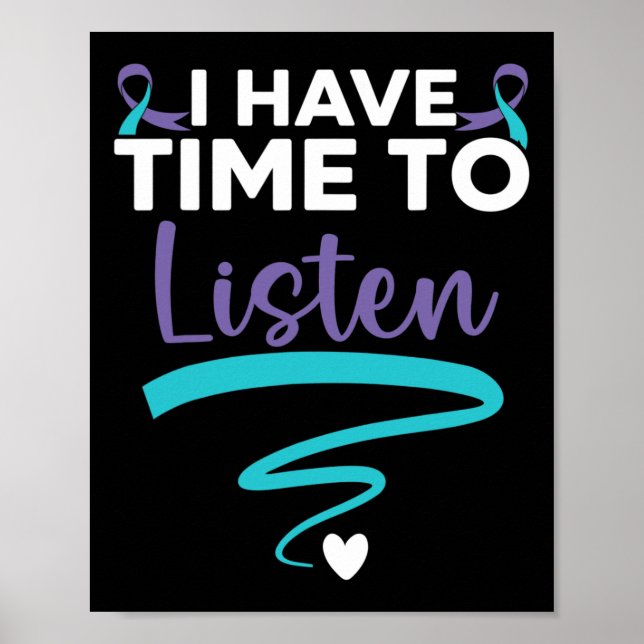 Poster Avoir Le Temps D'Écouter Vos Problèmes De Vie Soin (Devant)