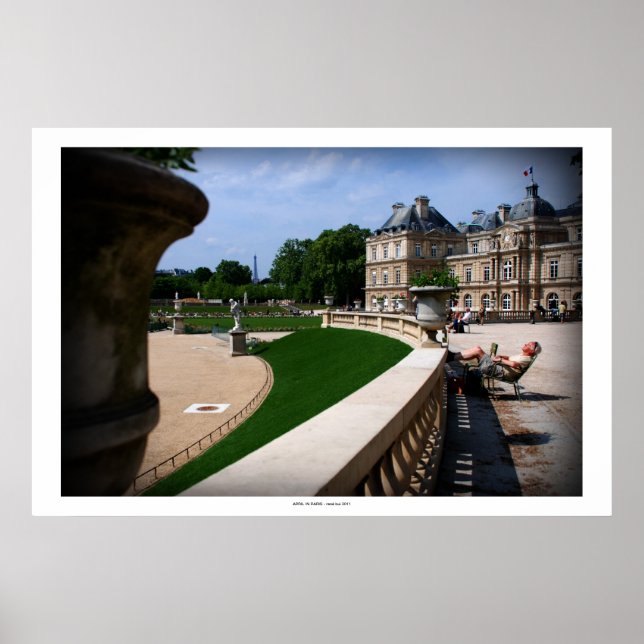 POSTER AVRIL À PARIS (Devant)