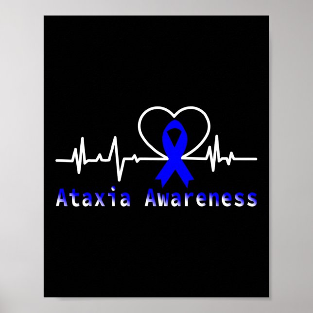 Poster Awareness Heartbeat Warrior Support  (Devant)