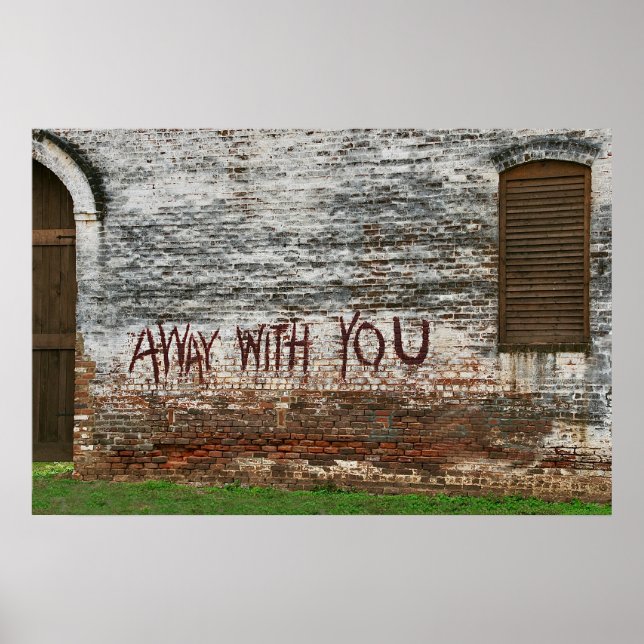 Poster Away with You (Devant)