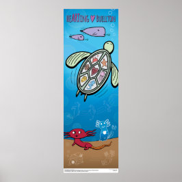 Poster - Axolotls Untermeer - Buellton.Art