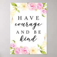 Ayez Le Courage D'Être Floral