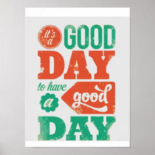 Poster AYEZ les graphiques D'UN BEAU JOUR par NAVIN