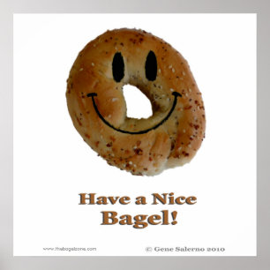 Poster Ayez un joli bagel