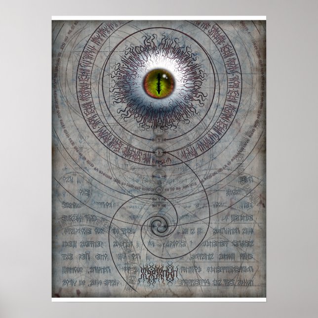 Poster AZATHOTH 18x24 (Devant)