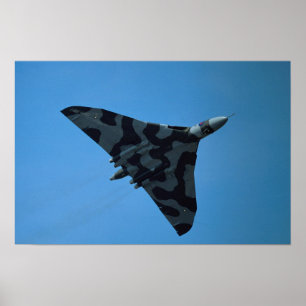 Poster B2 d'Avro Vulcan, XH-558