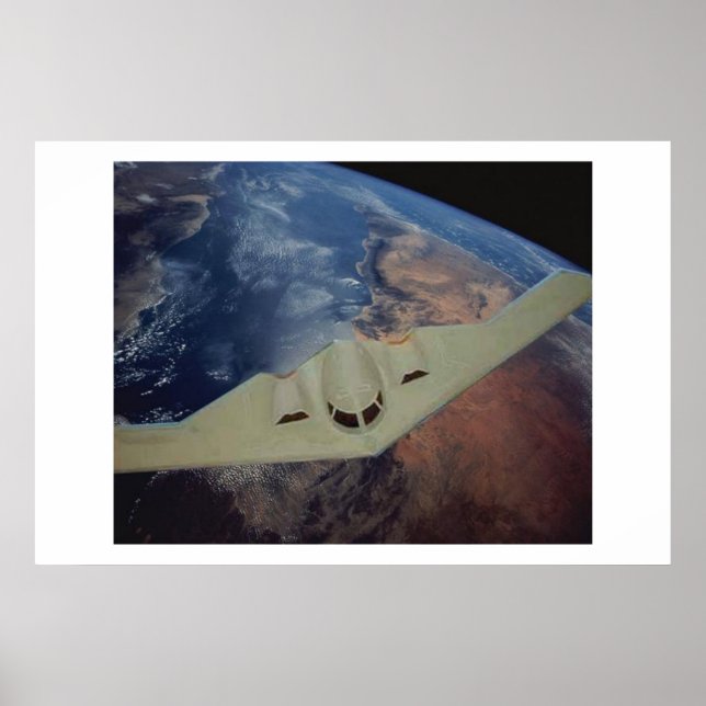 Poster B2 et la terre (Devant)