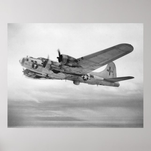 Poster B-17 "Forteresse Volante" (Devant)