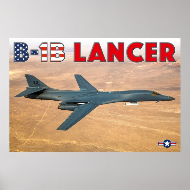 POSTER B-1B LANCER (Devant)