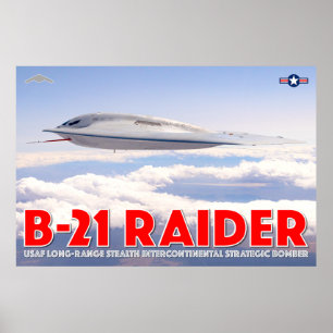 POSTER B-21 RAIDER