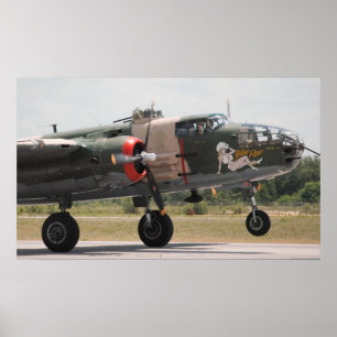 Poster B-25 Mitchell