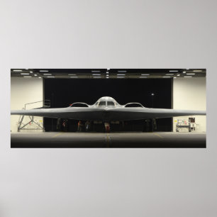 Poster B-2 Avion de bombardement furtif Spirit