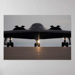 Poster B-2 Avion de bombardement furtif Spirit