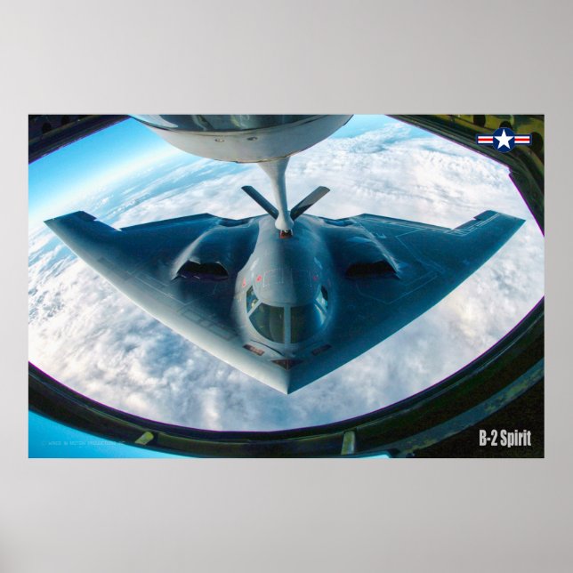 POSTER B-2 SPIRIT (Devant)
