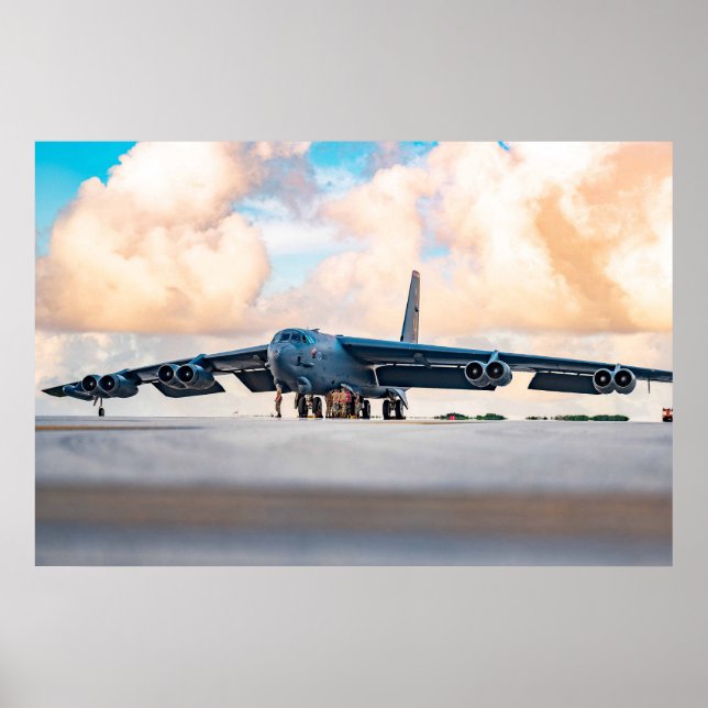 Poster B-52 Stratoforteresse Twilight (Devant)