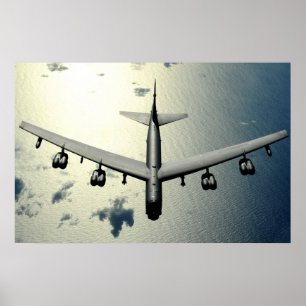 Poster B-52 Stratofortress Aircraft
