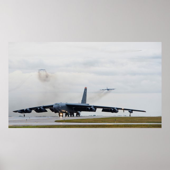 Poster B-52 Stratofortress Aircraft (Devant)