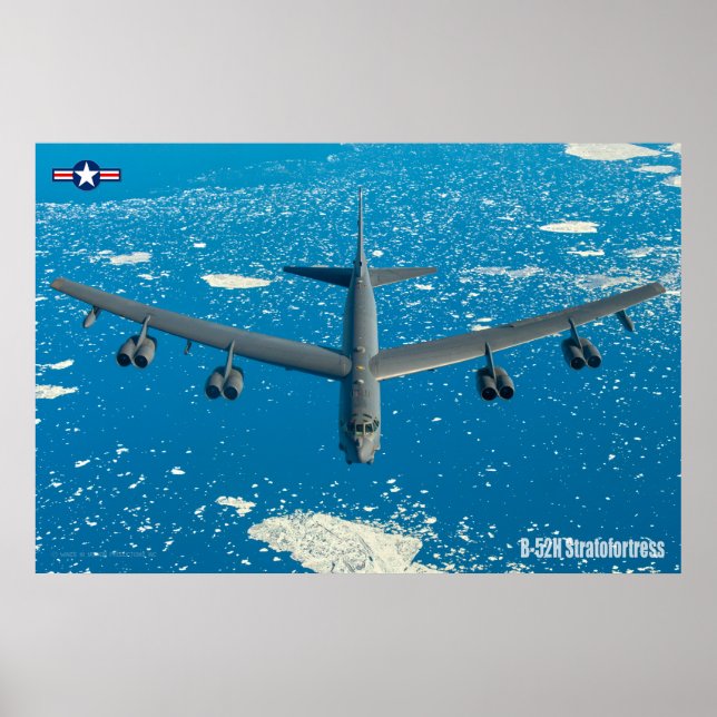POSTER B-52H STRATOFORTRESS (Devant)