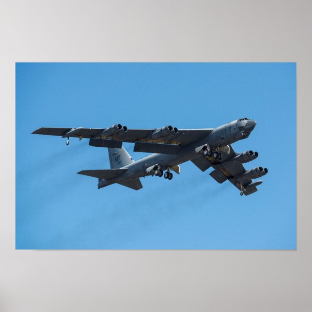 Poster B-52H Stratofortress Aircraft (Devant)