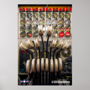 POSTER B-52H TRAVERSEURS STRATOFORTERESQUES