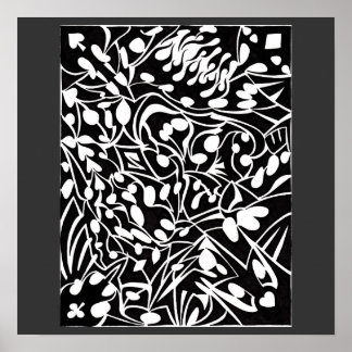 Poster B et W Art