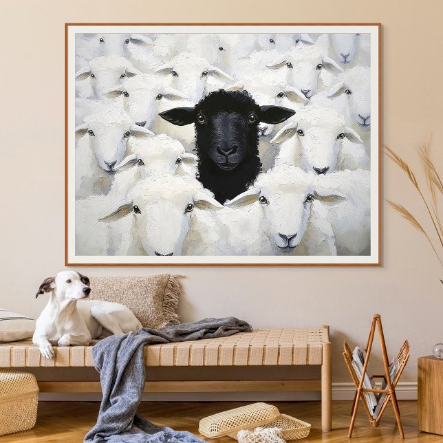 Poster Baa-tle de l'individualité (Baa-tle of Individuality)