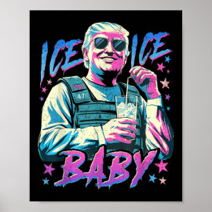 Poster Baba de glace glace Profitez d'un verre glacé de d