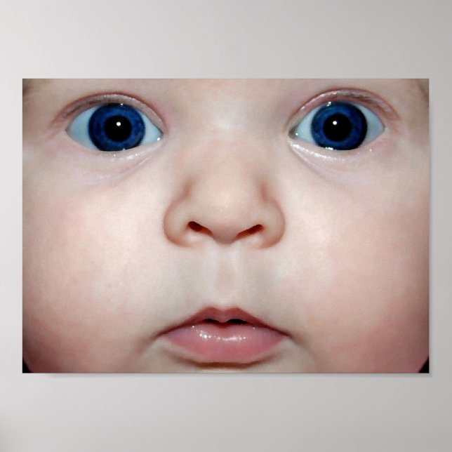Poster Baby Augen (Devant)