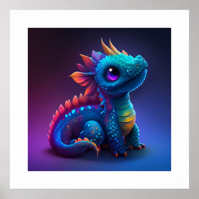 Poster Baby Dragon (Vorne)