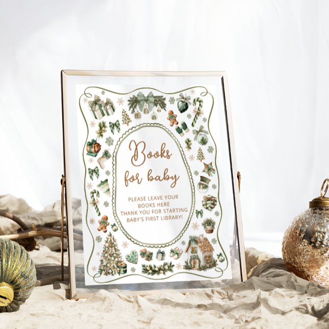 Poster Baby It's Cold Outside Neutral Books for Baby (Créateur téléchargé)