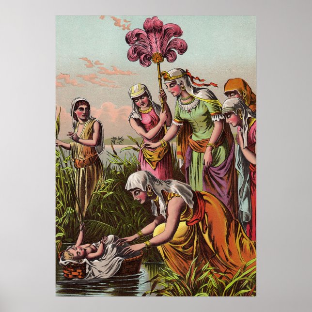 Poster Baby Moses (Devant)