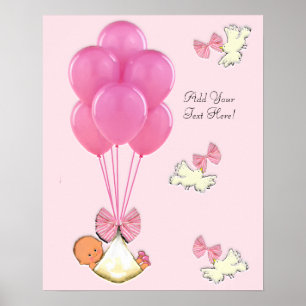 Poster baby shower