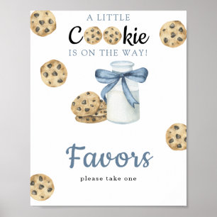 Poster Baby shower au lait aquarelle - Cadeaux