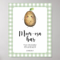 Baby shower autour de la pomme de terre - bar Momo