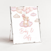 Baby shower de ballons pour bébés roses Livres et 