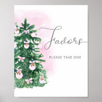 Baby shower de Noël d'hiver en faveur de l'affiche
