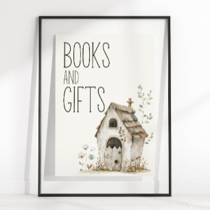 Poster Baby shower de petite ferme Books Cadeaux