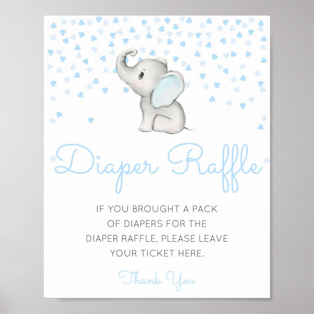 Poster Baby shower de rousseur modifiable Signal imprimé (Devant)