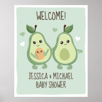 Baby shower de Saint-Guacamole d'Avocado