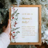 Baby shower d'hiver Quelle taille fait le Signe ve