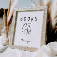 Baby shower moderne simple Neutral Livres et Cadea