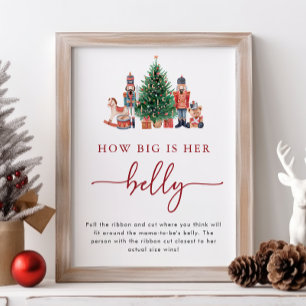 Poster Baby shower Nutcracker