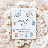 Baby shower Océanique My Water Broke Jeu