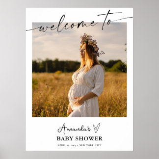 Poster Baby shower Party, Baby shower photo